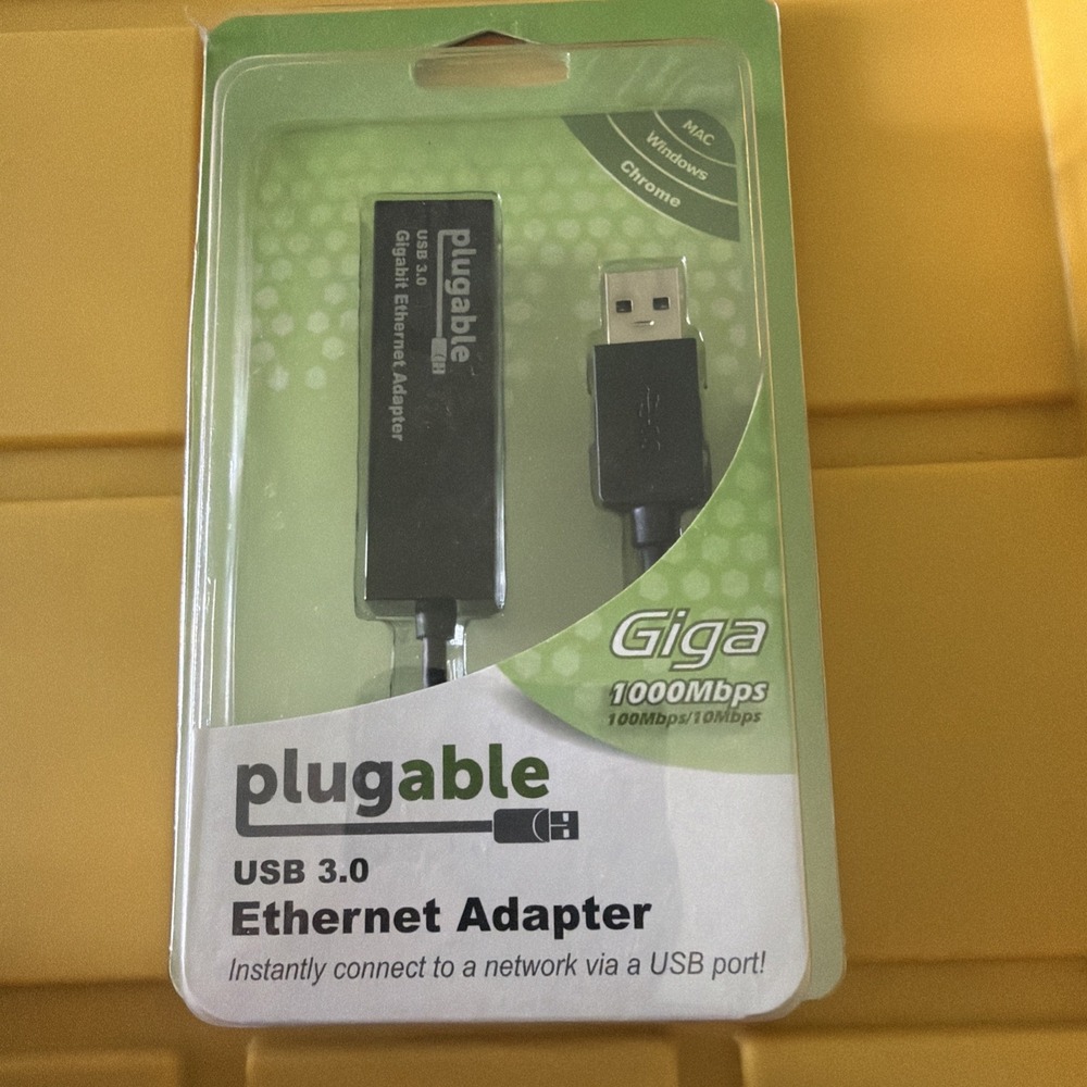 Plugable USB to Gigabit Ethernet LAN Network Adapter